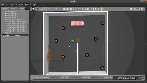 Monocular Camera based Object Avoidance (Simulation)