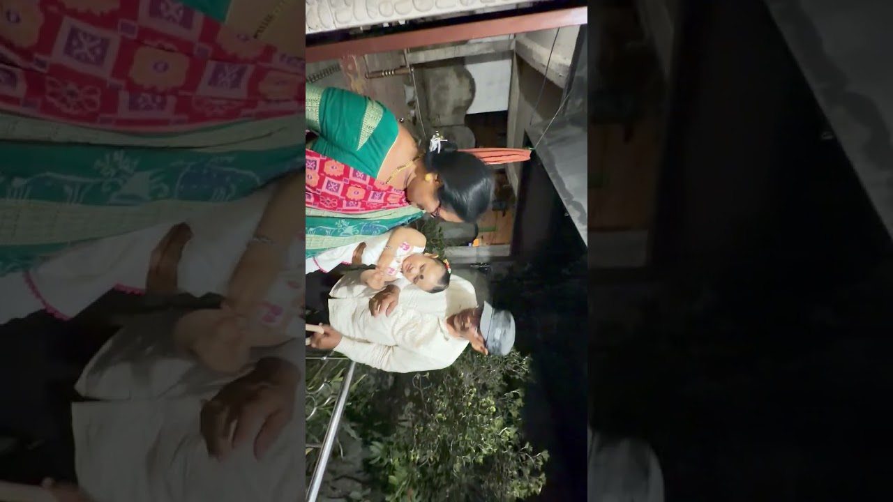 Baby Kaya is meeting her grandparents after many months. The moment is filled with love.❤️ 