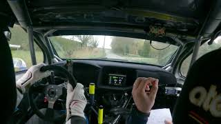 Rallye Marquenterre 2024 ES1 Pouderoux / Lemaitre DS3 R5