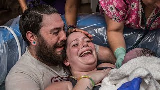 Dad's reaction in the delivery room