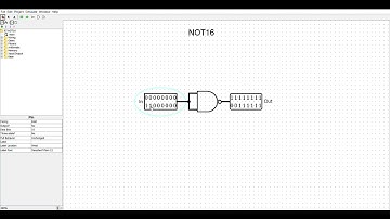 Nand2Tetris: 16-Bit NOT Gate