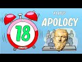 PLATO'S APOLOGY: Socrates Famous Trial | Ancient Greek Philosophy