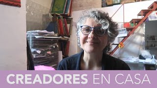 Andrea Moccio: ¿Cómo hace serigrafía en cuarentena?