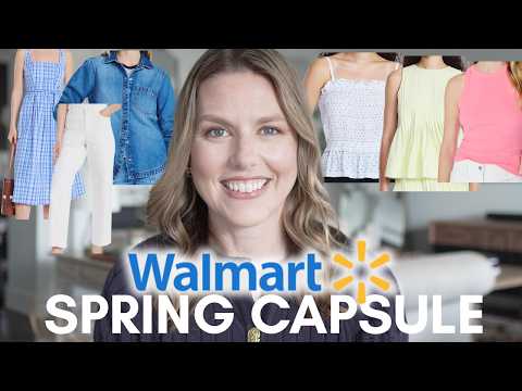 Walmart Spring Wardrobe Essentials 2026 | 10 Piece Capsule Under $40!