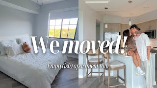 Empty(ish) apartment tour! We moved in together!! 🤗
