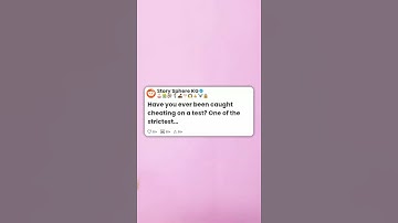 Have you ever been caught cheating on a test #reddit