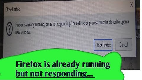 How to solve firefox is already running but not responding (100% working) || by #Technologysetuppro