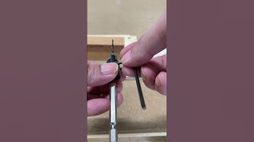 To countersink the screws #shorts