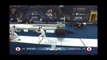 Touch Breakdown: Koki Kano’s absurdly quick hand hits a wrist and leg touch in a single lunge