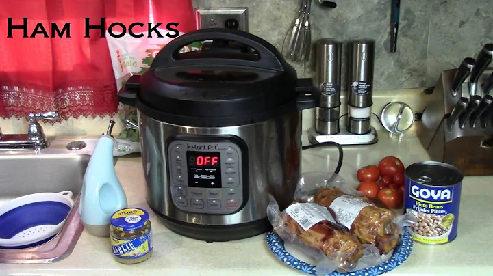 Instant Pot Ham Hocks, Beans and Greens