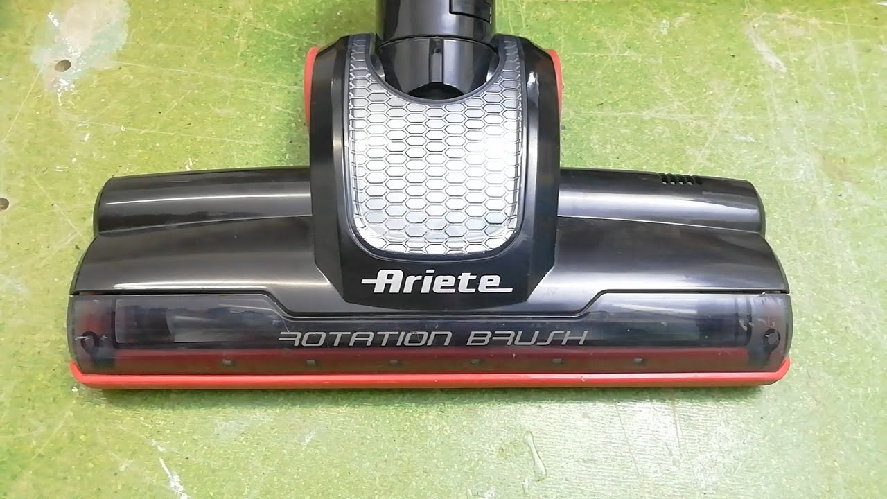 How to disassemble the motorized brush and the Ariete 2759 electric broom 