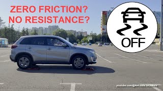 ZERO FRICTION or NO RESISTANCE of rollers? Myth busted - @4x4.tests.on.rollers