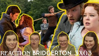 BRIDGERTON 3x03 'Forces Of Nature' | REACTION | HE'S IN LOVE!!!