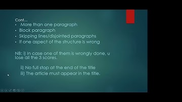 S.4 ENGLISH  FACILITATION  || SUMMARY WRITING || GRAMMAR || PASSING TIPS  || NEW CURRICULUM