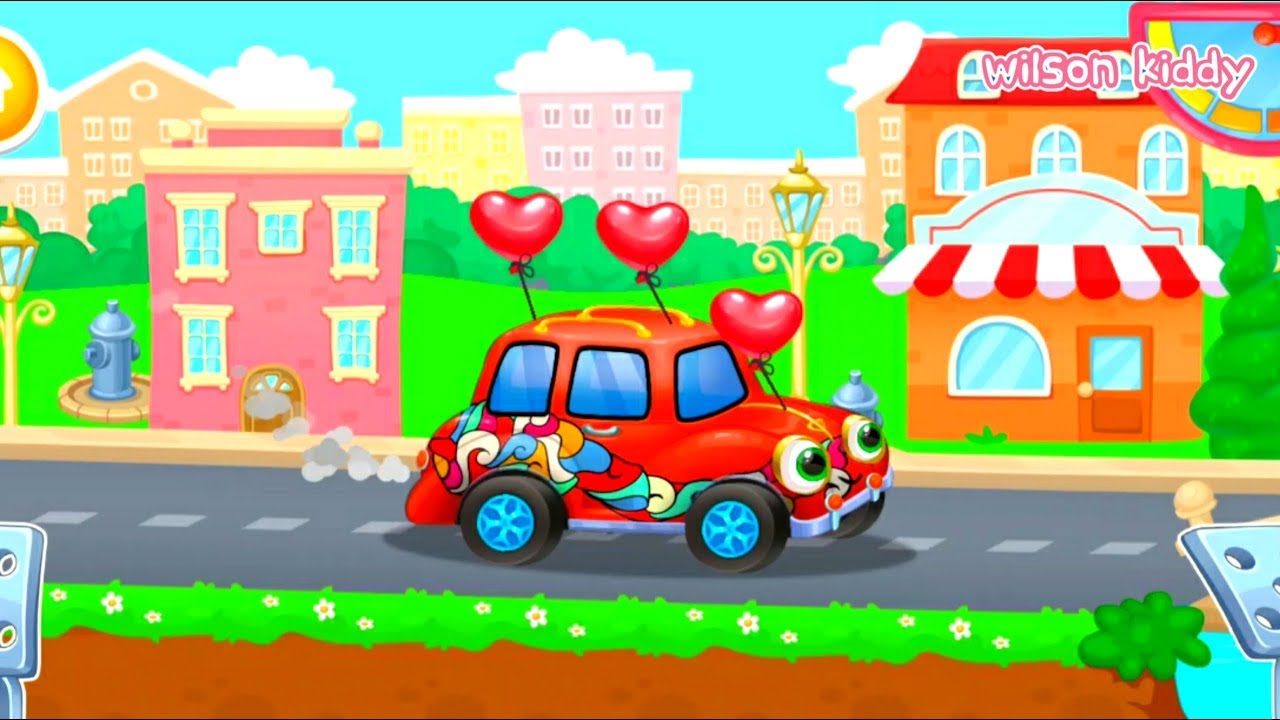 Game Anak Cuci Mobil  Balap dan Jeep  Game Wilson Kiddy 