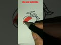 Easy Apple Drawing For Bignners 🍎 | Quick Drawing Tutorial #shorts #apple #drawing