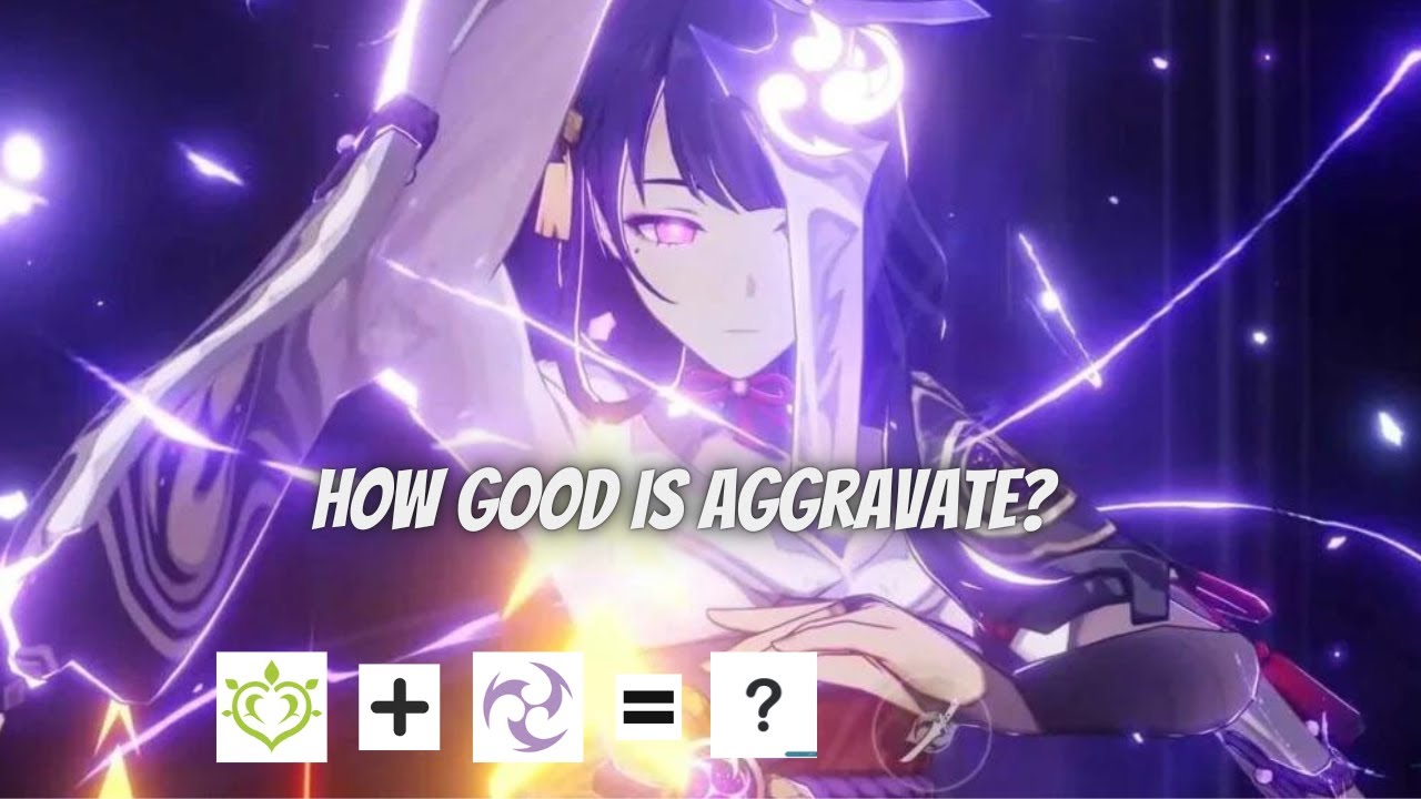 what is Aggravate reaction? and how good is it? "Raiden demonstration"