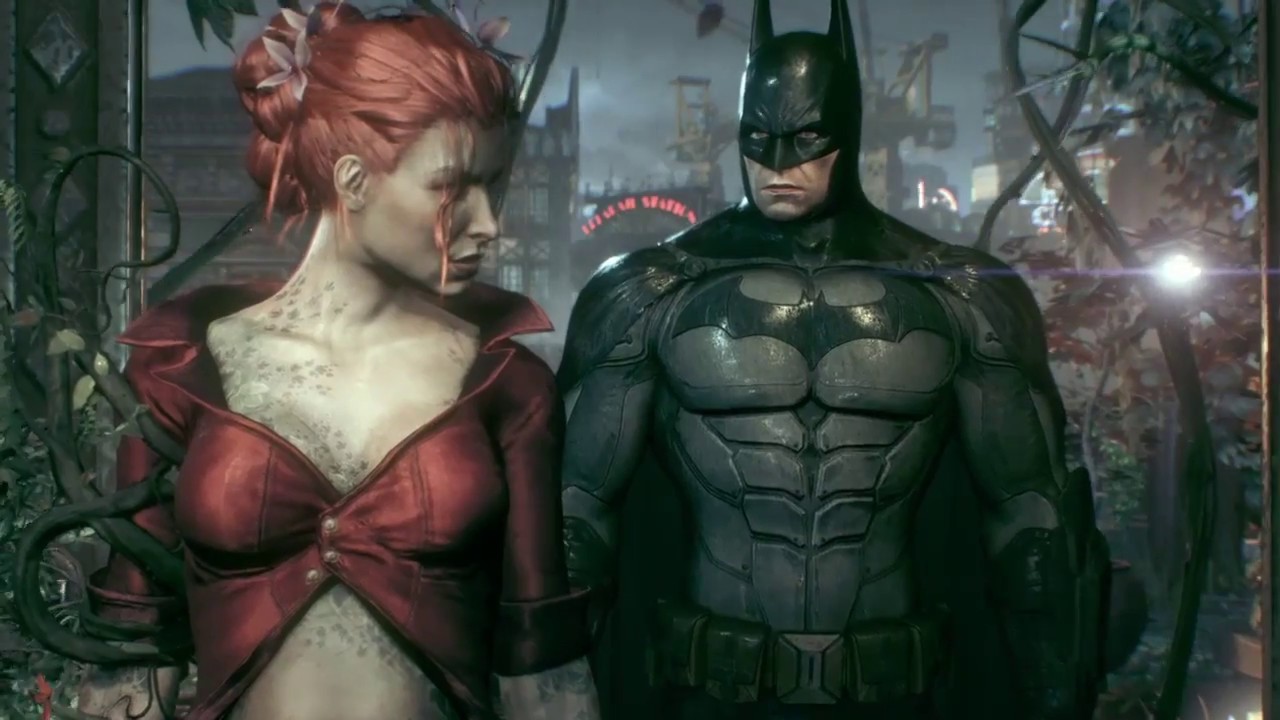 [Cinemática] "La primer aparición de Hiedra Venenosa" [Batman: Arkham Knight]