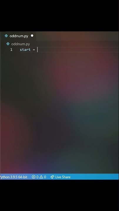 How To Print Odd Numbers Among A User Defined Range In Python | For ...