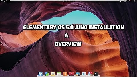elementary os 5.0 juno installation and overview
