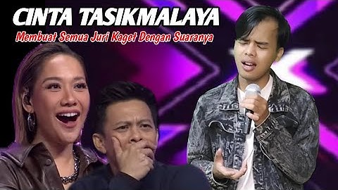 Peserta Asal Tasik Nyanyikan Lagu Cinta Tasikmalaya membuat semua juri terharu sampai melongo-parodi