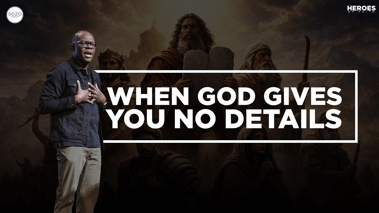 HEROES OF FAITH || WHEN GOD GIVES YOU NO DETAILS || PASTOR MARLANDO JORDAN