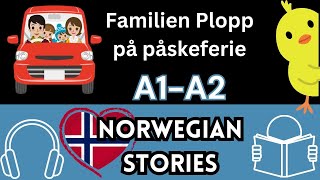 Les og hør norsk: Plopp på påskeferie. Learn Norwegian with a simple story. English subtitles.