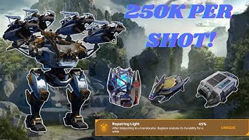 THIS BAGLIORE BUILD DELETES LITERALLY EVERYTHING! War Robots