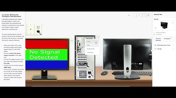 CompTIA Lab 2.3.2: Select and Configure Dual Monitors