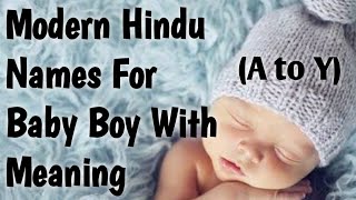 Baby Boy Modern Names With Meaning 2021/Hindu baby boy names/Baby boy names@kindergarden4176