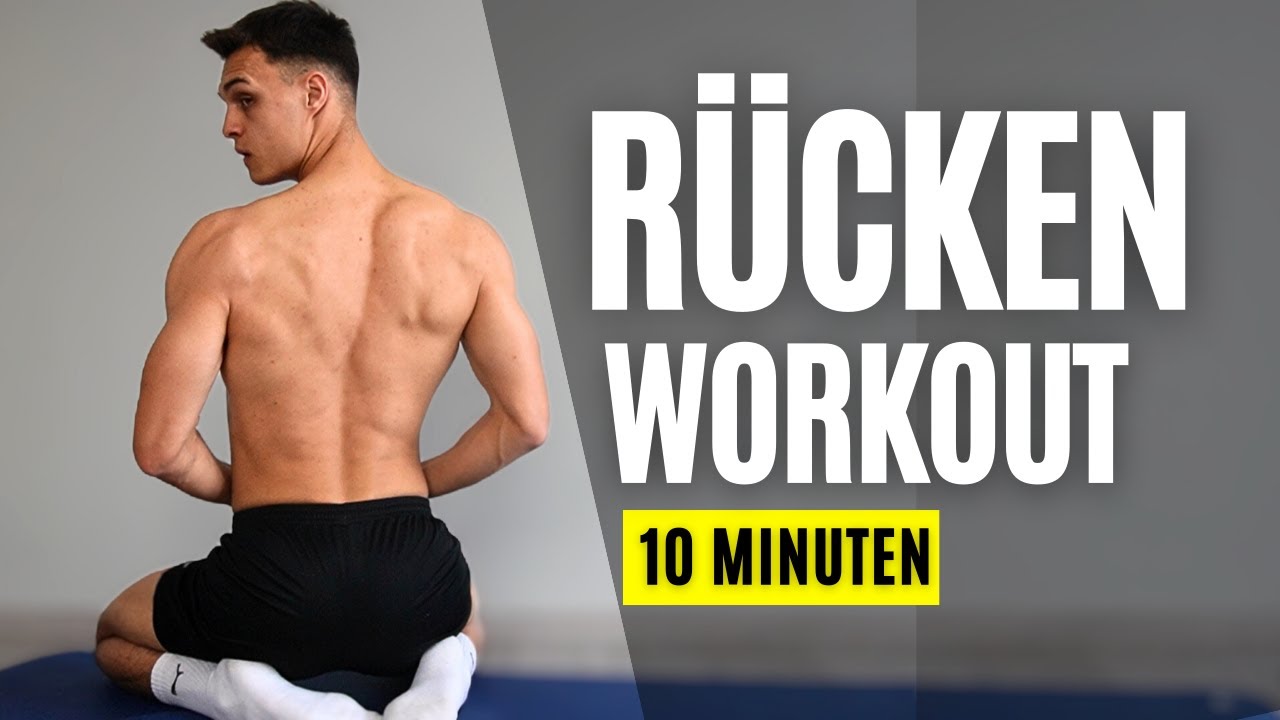 10 Minuten Effektives Rückentraining für Zuhause | ohne Geräte - YouTube