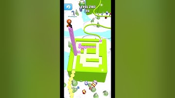 Gameplay top mobile games Relaxing n satisfying game iOS/ANDROID Stacky Dash  #shorts Level 2183