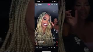 Joseline Hernandez and Cabaret New Girls Instagram Live - October 13, 2024