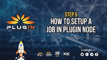 Step 5   How to setup a Job in plugin Node - GoPlugin