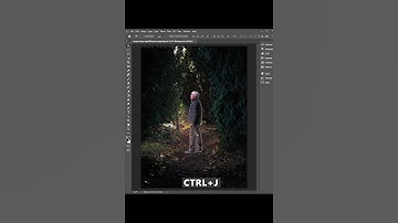 Knockout Text Effect | Short Photoshop Tutorial #text #shorts #vlog #videoediting