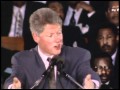 President Clinton's Speech at Mason Temple Church