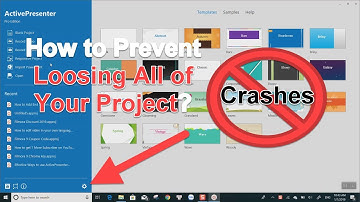 How To Set Up Backup Time In ActivePresenter To Prevent Project Data Lost