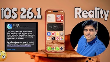 iOS 26.1 Update 🔥 Real Changes & New Features Explained!