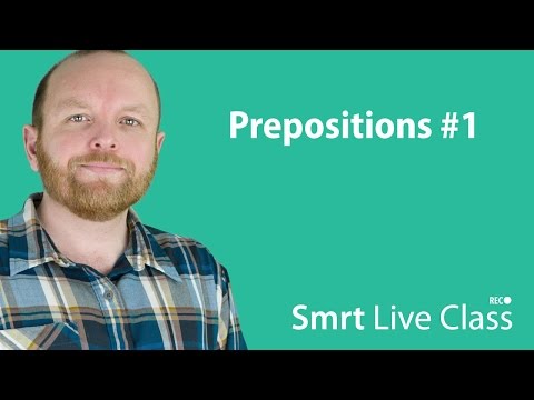 Prepositions #1 - Smrt Live Class with Mark #13