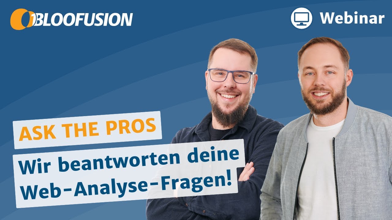 Ask the Pros: Wir beantworten deine Web-Analyse-Fragen! (Webinar-Mitschnitt 30.10.2025)