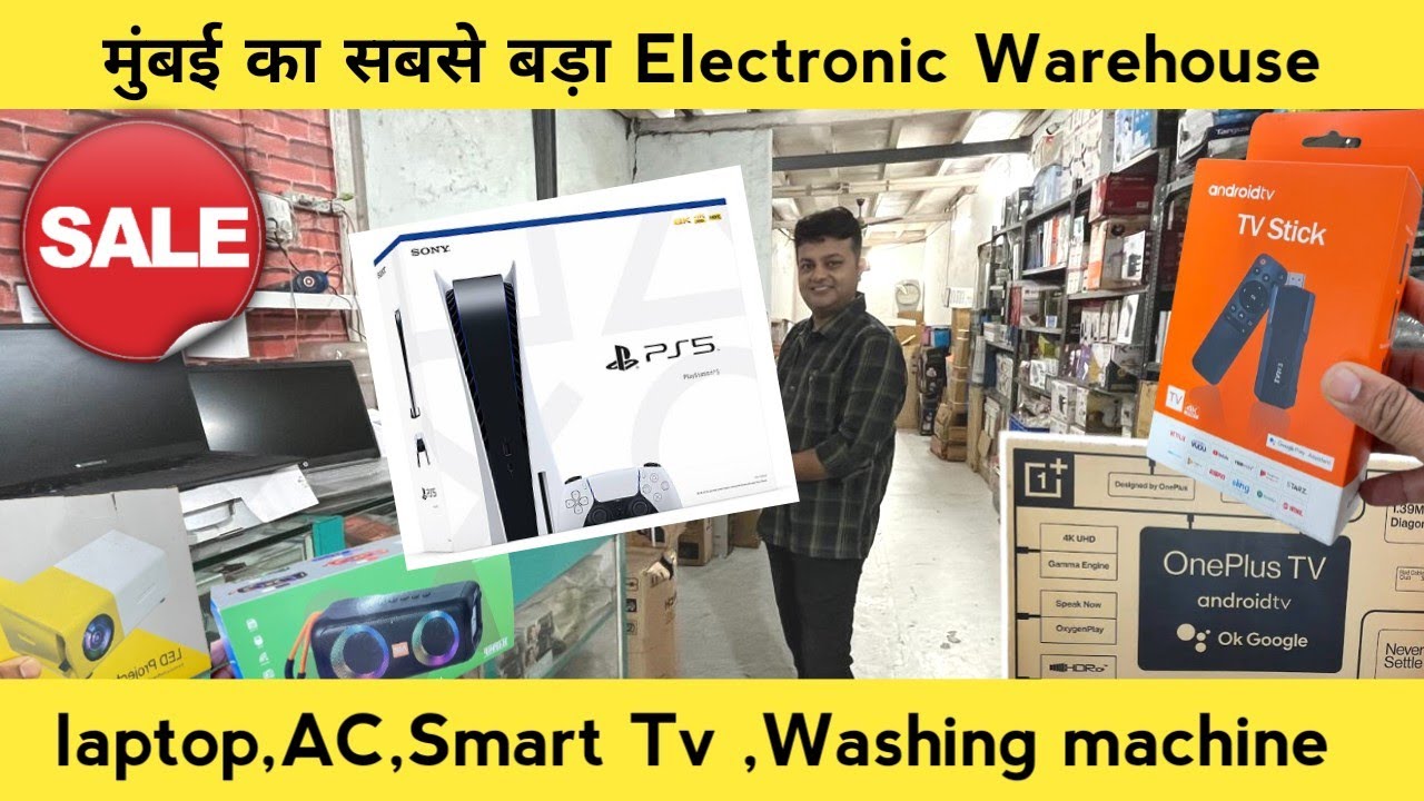 मुंबई का सबसे बड़ा Electronic Warehouse Smart Tv,Gadgets Household items 15th august sale