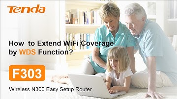 Tenda F303-How to Extend WiFi Coverage by WDS Function ?