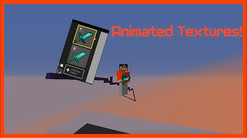 How to make ANIMATED TEXTURES in Minecraft!