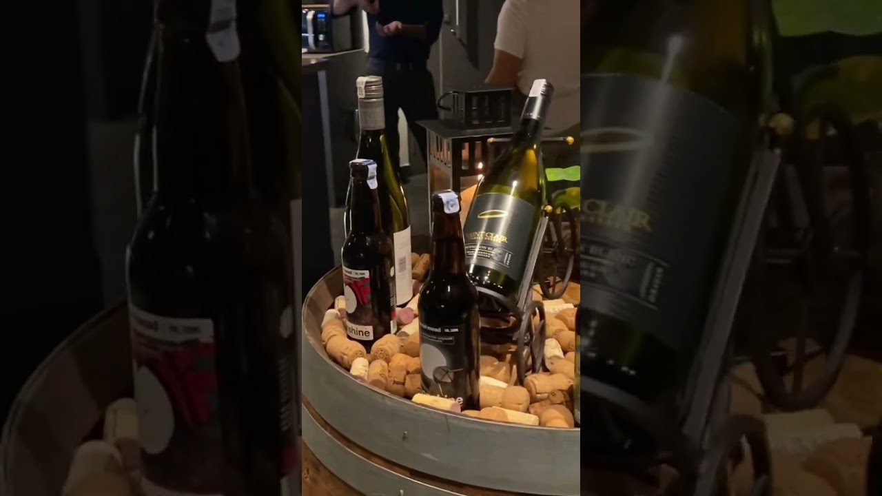 Display of Wine Bottles