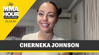 Cherneka ‘Sugar Neekz’ Johnson Reacts To Ring Announcer’s Massive Viral Error | The MMA Hour
