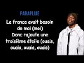 Tiakola. Parapluie Lyrics/ paroles