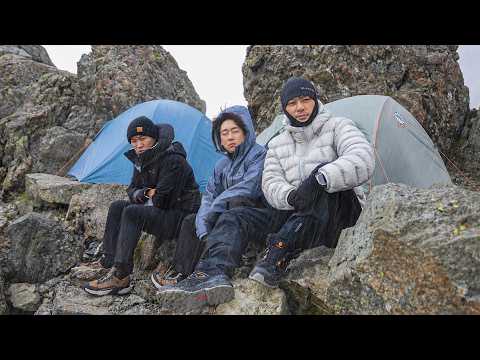 Camping Overnight on a 3,080m Ridge in the Japanese Alps