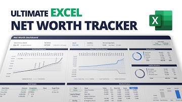 How to create Ultimate Net Worth Tracker in Excel