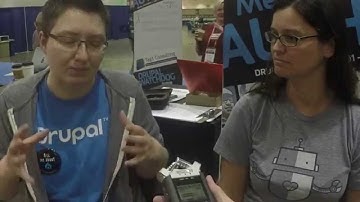 Angie Byron & Addison Berry Drupal Watchdog Interview from DrupalCon LA - 2015