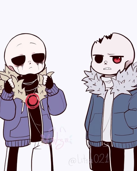 lonely lonely✨dust sans/killer sans/horror sans espero que les guste #killersans #dustsans #animatic